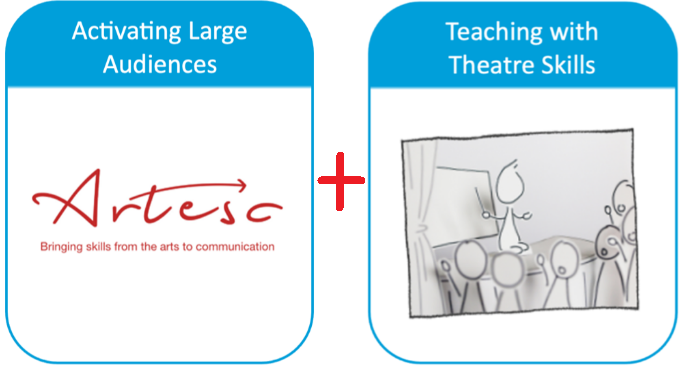 Activating Large Audiences and Teaching with Theatre Skills