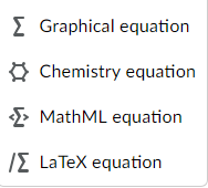 Other equation editors