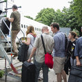 Passengers at the centre for enhancing flight experience