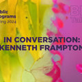BK Talks: In conversation: Kenneth Frampton