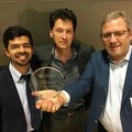 Pavol Bauer, Gautham Ram and Menno Kardolus awarded “Most Significant Innovation in Electric Vehicles” prize
