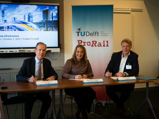 ProRail And TU Delft Continue Their Collaboration