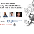 Workshop on Human Behavior Modeling in Human-Robot Interactions