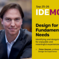 Design Master Class: Design for Fundamental Needs