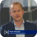 Niek Mouter makes his contribution in Nieuwsuur about vaccination doubters