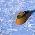 Space station at sea for extreme Arctic winter expeditions