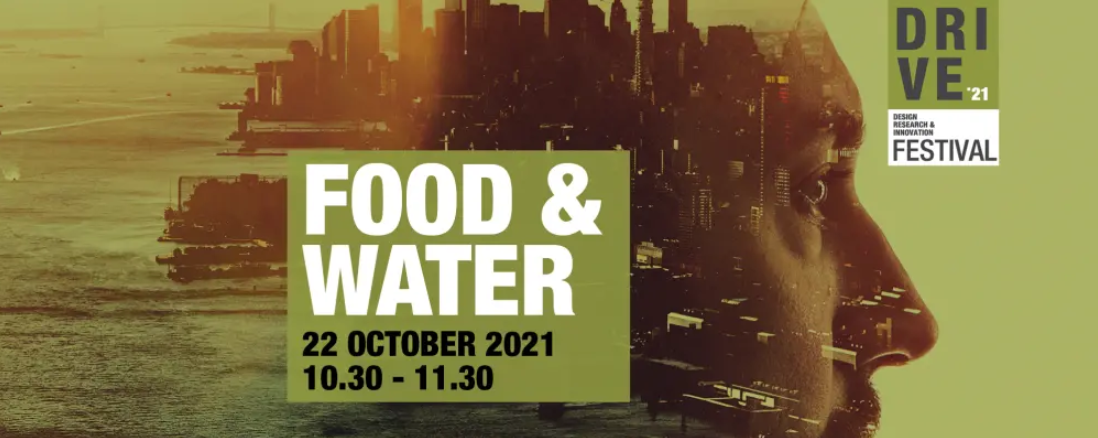 Promo banner for the Food & Water event on 22 October