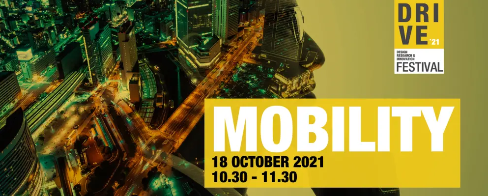 Mobility promo banner for event on 18 October