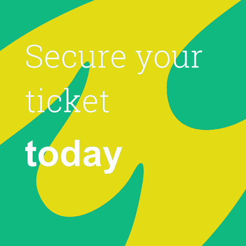 Secure your ticket today, click here.